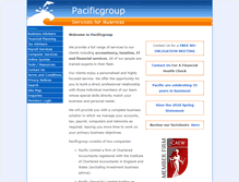Tablet Screenshot of pacificgroup.co.uk