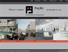 Tablet Screenshot of pacificgroup.com.ar